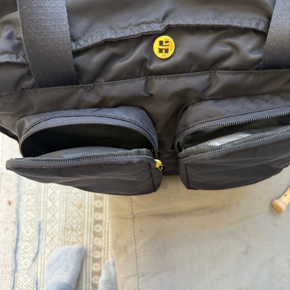 Huggies Evening Carry All Tote Diaper Bag -Black - Picture 2 of 13